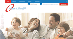 Desktop Screenshot of mechanicalairsolutions.net